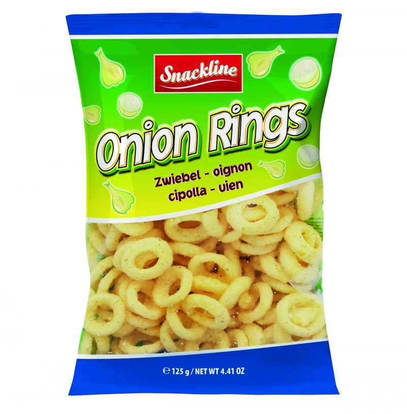 Onion Rings Maissnack gesalzen - 125 g
