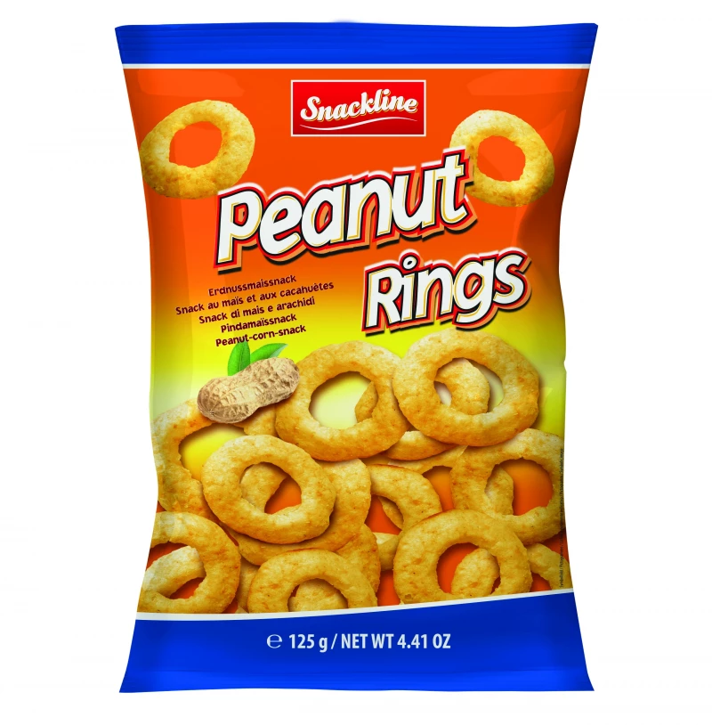 Peanut Rings Erdnussmaissnack - 125 g
