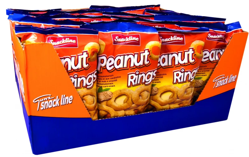 Peanut Rings Erdnussmaissnack - 125 g
