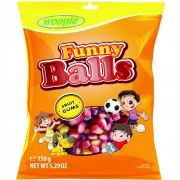 Funny Balls Fruchtgummi-Konfekt