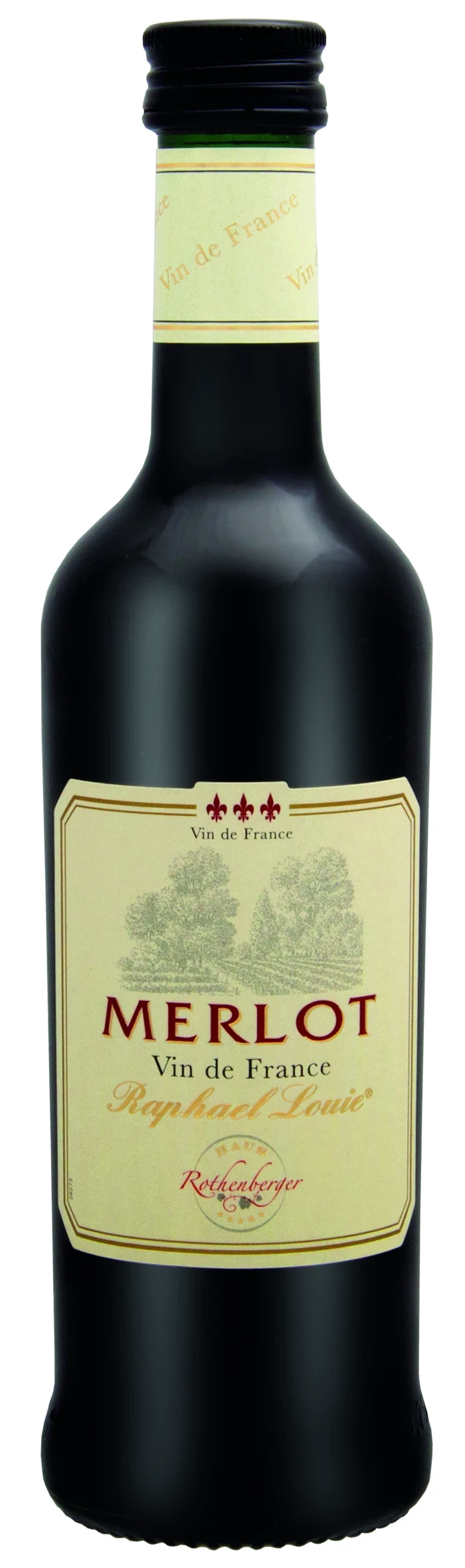 Rotwein Raphael Louie Merlot trocken - 0,25 l