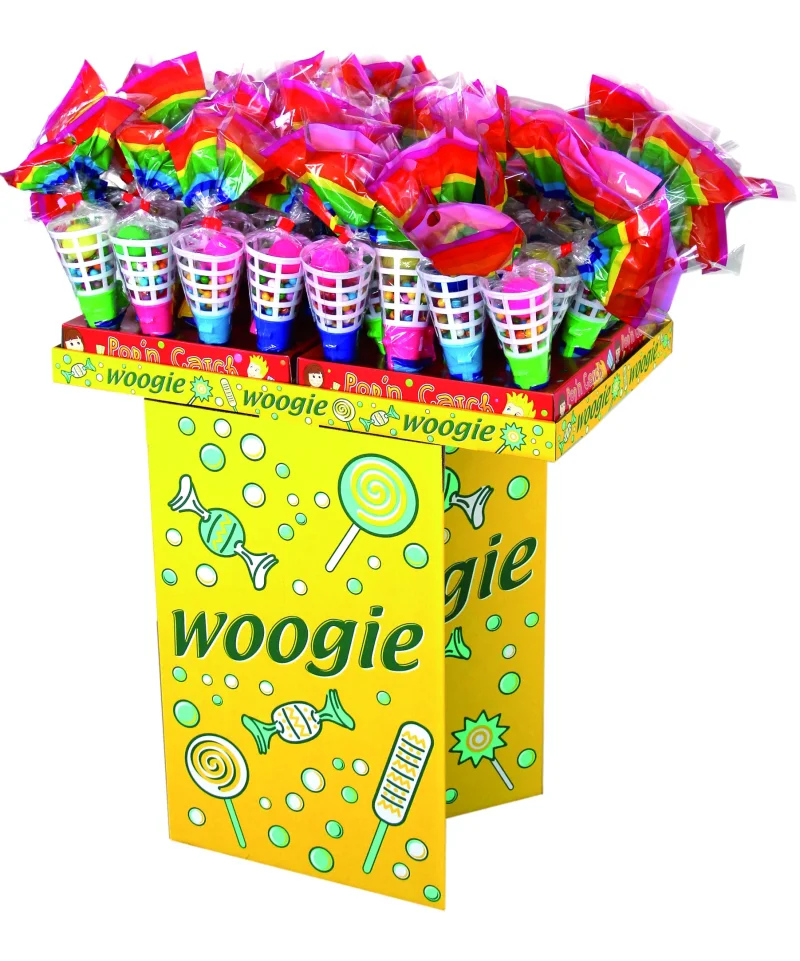 Fangspiel mit Zuckerperlen - freistehendes Display 44 Stück