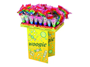 Fangspiel mit Zuckerperlen - freistehendes Display 44 Stück