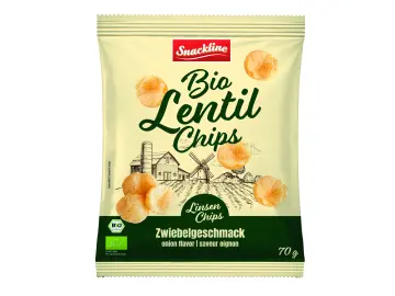Linsenchips Zwiebel - Bio