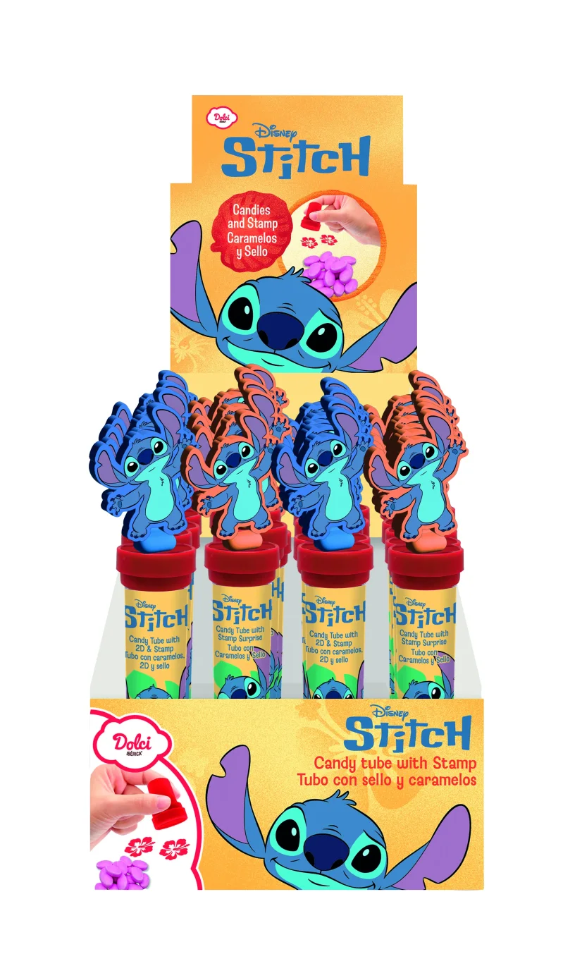 Stitch Stempel - mit Dextrosekomprimat