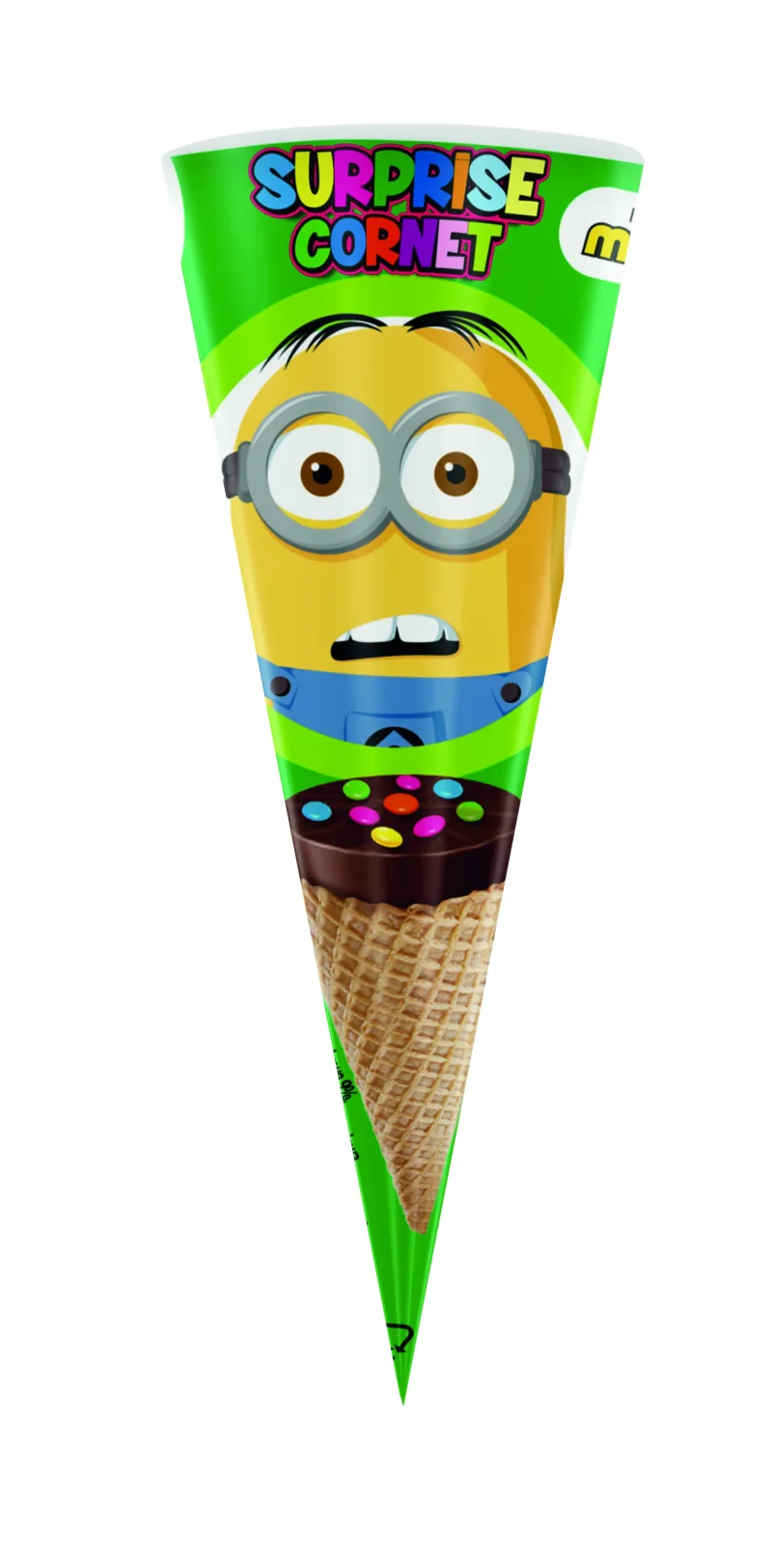 Minions Waffelhörnchen - mit Überraschung