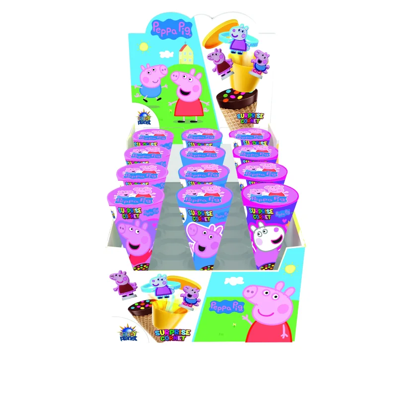 Peppa Pig Waffelhörnchen - mit Überraschung