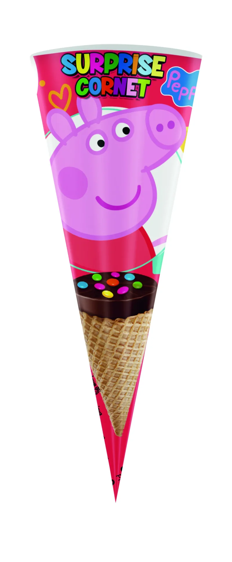 Peppa Pig Waffelhörnchen - mit Überraschung