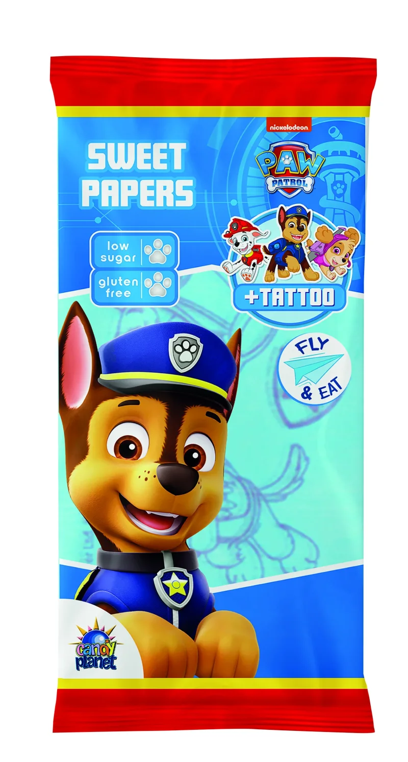 Paw Patrol Esspapier - mit Tattoo