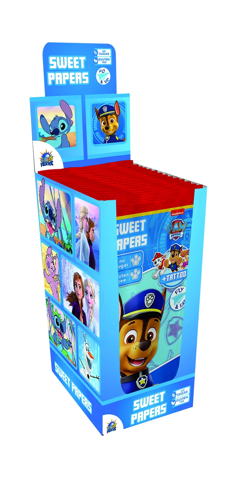 Paw Patrol Esspapier - mit Tattoo