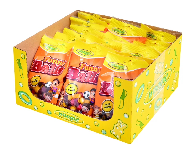 Funny Balls Fruchtgummi-Konfekt
