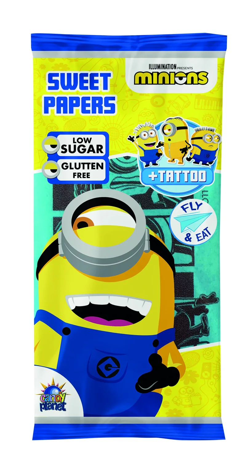 Minions Esspapier - mit Tattoo