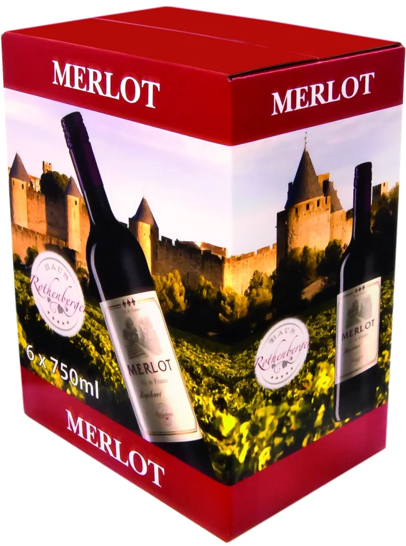Rotwein Merlot aus Frankreich - 0,75 l